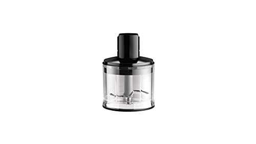 Braun Accesorio Picador con Sistema Easy Click, Piezas y Accesorios para la Batidora de Mano MultiQuick 9, Sin BPA, Gran capacidad, 500ml, MQ S200 BK, Negro