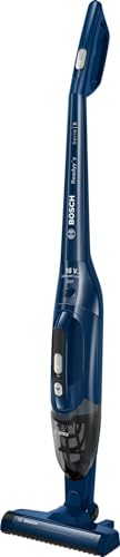 Bosch Readyy'y 16Vmax Serie | 2 - Aspirapolvere Ricaricabile senza Filo, Scopa Elettrica e Aspirabriciole 2in1, Blu