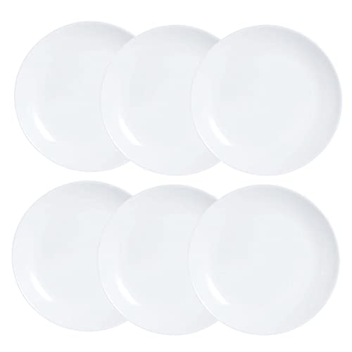 Luminarc Diwali Caja 6 Platos Postre Opal 19cm Opal Apto Microondas Apto Frigorífico Reciclable