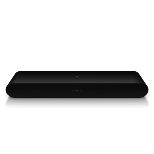 Sonos Ray - Barra de Sonido compacta para la Tele y la música - Negro