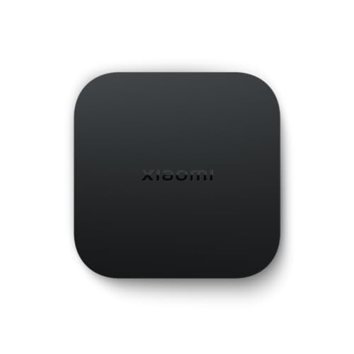 XIAOMI TV Box S 2nd Gen - 4K Ultra HD, Potente procesador, Google TV, Dolby Vision, HDR10+, Dolby Atmos, DTS-HD, Bluetooth 5.2, Wi-Fi de Doble Banda, Negro (Versión ES + 3 años de garantía)
