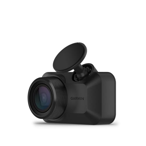 Garmin Dash CAM Mini 3, Cámara Dash CAM 1080p ultracompacta con Campo de visión de 140 Grados y polarizador Clarity Integrado