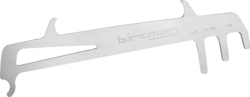 Birzman - Indicador de Desgaste de Cadena Unisex, Color Plateado, Talla única