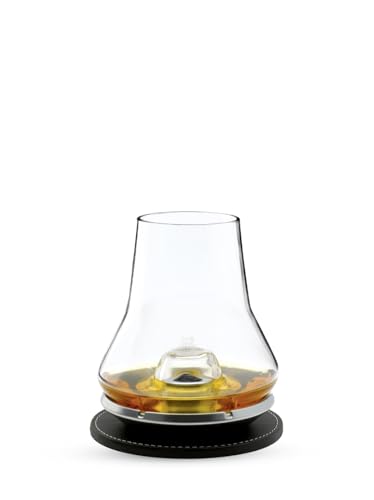 Peugeot- Coffret Dégustation Whisky - Verre à Whisky + Socle Rafraîchissant + Sous-Verre - Idée Cadeau Whisky, Armagnac, Cognac