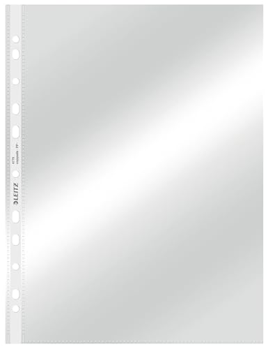 Esselte Leitz Standard - Portafolios de plástico, transparente