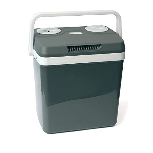 Dino Fuerza nevera del paquete de 12 V 230 V (calienta y enfría) Altura: 44 cm nevera portátil eléctrica calor Caja Termoeléctrica thermowelt para Auto Barco camping, a + + con modo ECO