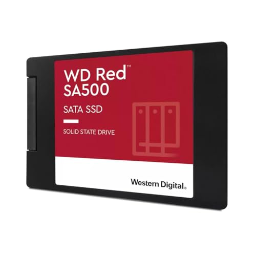 WD Red SA500 2TB, NAS SATA SSD, 2.5 Inch
