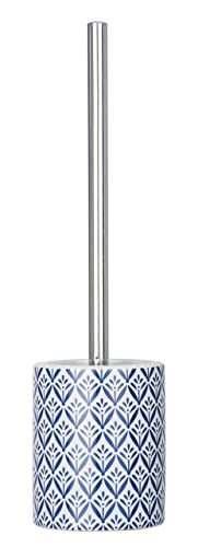 WENKO Toilettenbürste Lorca, Blau, 39 x 10 x 10 cm