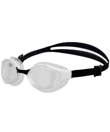 ARENA Gafas Air-Bold Swipe Black natación, Adultos Unisex, Clear/White (Multicolor), Talla Única