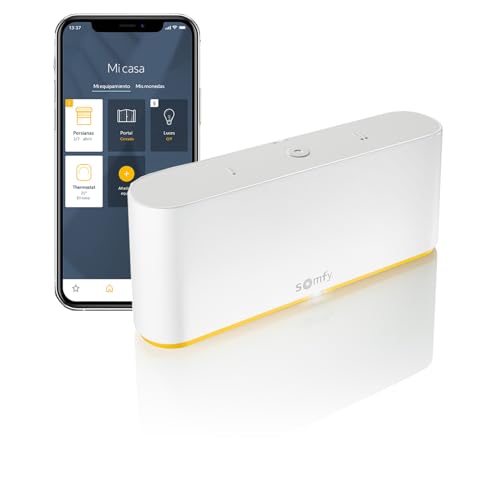 Somfy 1870595​​ - TaHoma switch - Control inteligente para centralizar y conectar tu vivienda, Color Blanco