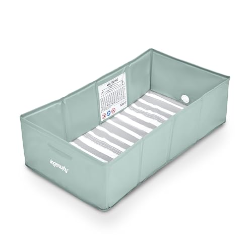 Ingenuity, Vasca Tuckaway per Bambini, Trasforma la Doccia in Vasca, Pieghevole e Compatta, Facile da Pulire, Senza Montaggio, 12 Mesi-5 Anni