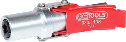 KS Tools - 980.1108 - Coupleur rapide pour pistolet à graisse - 1/8" - jusqu'à une pression de 690 bars