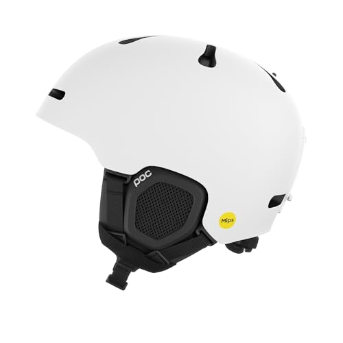 POC Fornix MIPS Casco de esquí, Adultos Unisex, Hydrogen White Matt, M-L (55-58cm)