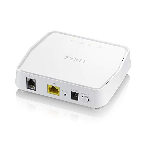 Zyxel VDSL2 DSL Bridge Modem Annex A | 17a Bonding (200Mpbs) et 35b Single Line (300Mbps) | Supervectoring, TR-069, TR-286 Melt | Gestion à Distance, Opal Firmware [VMG4005-B50A]