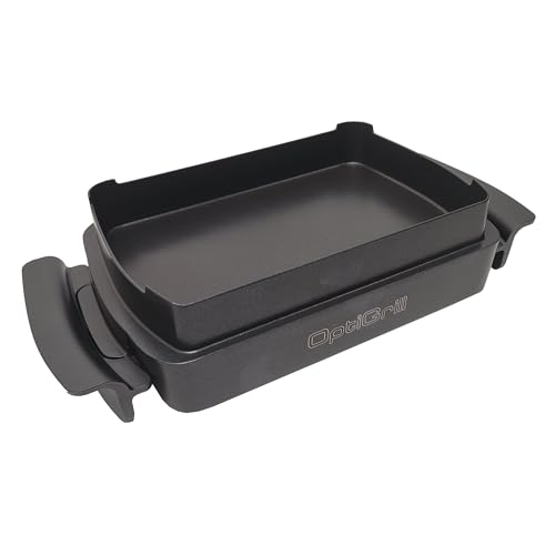 Tefal XA7258 Piastra Per Snack e Pasticceria, Accessorio per Griglia OptiGrill, Rivestimento Antiaderente, Lavabile in Lavastoviglie, Capacità 1,6L Per 4 o 6 Persone