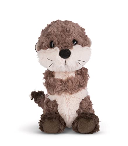 NICI 49150 Cuddly Toy Otter Oda 20 cm Grey Slipping Sustainable Soft Plush Cute Plush Toy for Cuddling and Playing, for Children and Adults, Great Gift Idea