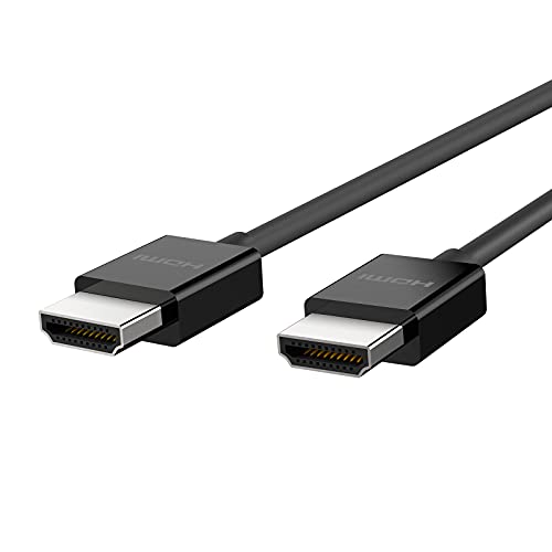 Belkin Cavo HDMI 2.1 Premium ad Alta Velocità Ultra, 4K/Dolby Vision HDR, Visione Ottimale per Apple TV, 2 m, Nero