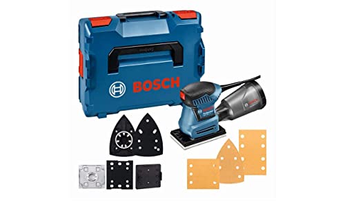 Bosch Professional lijadora orbital GSS 160-1 A Multi (potencia 180 W, Ø del círculo de oscilación 1,6 mm, L-BOXX)