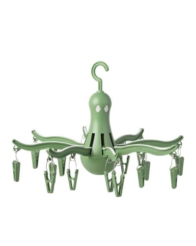 PRESSA IKEA Séchoir à Linge avec 16 Pinces à Linge green