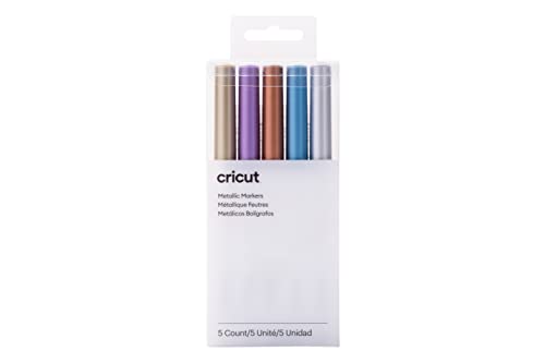 Cricut Explore Medium Point Pen Set 5/Pkg-Metallic