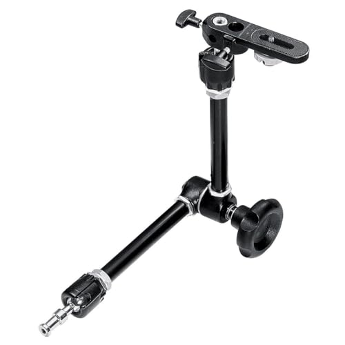 Manfrotto 244 Variable Friktionsarm mit Halterung (Schwarz) für Fotografen und Videografen