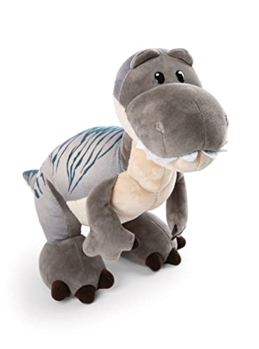 NICI Peluche Dinosaure Tony-Rex 25 cm – Peluche Douillette, Adorable Doudou à dorloter et à Utiliser comme Jouet, pour Enfants et Adultes, 48810, Super Idée Cadeau, Gris