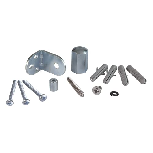 Windhager Sonnensegel Seilspannelement, Komplett-Set, Edelstahl, 10899