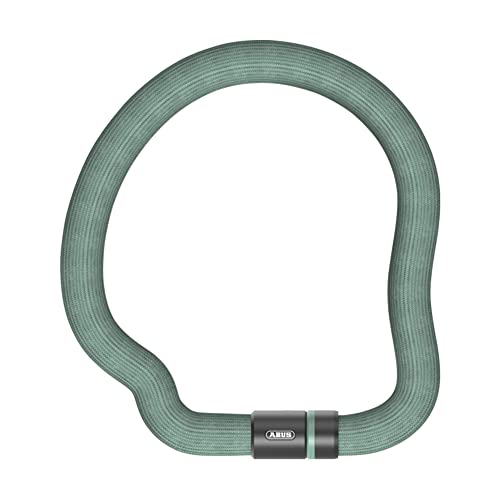 ABUS Candado de cadena Goose Lock - candado de bicicleta flexible, sin traqueteo, de acero templado - 6 mm de grosor - con llave