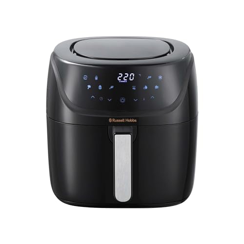 Russell Hobbs Freidora de Aire 4l, Freidora sin Aceite 4 litros, air fryer L, 10 programas, pantalla LED táctil, temporizador, apto lavavajillas [Ahorra hasta un 46% en Energía] SatisFry 27160-56