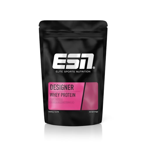 ESN Designer Whey Protein, Banana, 1000g, Whey Proteine in Polvere