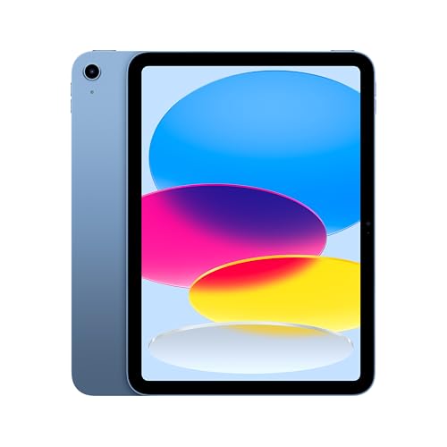 Apple iPad de 11 Pulgadas: Chip A16, Modelo de 11 Pulgadas, Pantalla Liquid Retina, 256 GB, Wi Fi 6, cámaras Frontal y Trasera de 12 Mpx, Touch ID, autonomía para un día Entero – Azul