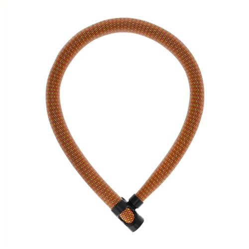 ABUS Candado de cadena IVERA Chain 7210 - Candado de bicicleta con revestimiento de fibra sintética IvyTex altamente flexible - Nivel de seguridad 8