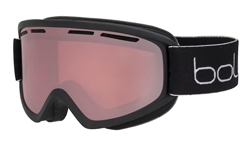 bollé - Freeze Plus Black Matte - Vermillon Gun Cat 2, Gafas De Esquí, Medium, Unisex Adulto