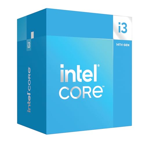 Intel® Core™ i3-14100, procesador para Equipos de sobremesa, 4 núcleos (4 P-Cores + 0 E-Cores) hasta 4,7 GHz