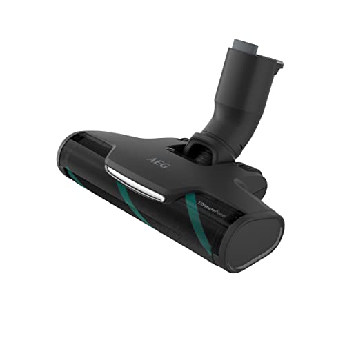 AEG Brosse pour sols durs AZE156 PowerPro (brosse de sol idéale pour sols durs, excellente aspiration, lumière avant LED, poussières fines et particules XXL, nettoyage en douceur, pour aspirateur sans