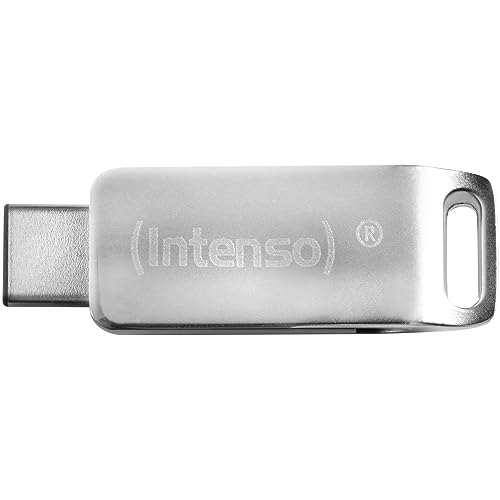 Intenso cMobile - Memoria USB de 64 GB, color plata