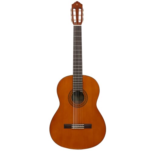 Yamaha C40 Guitare Classique – Guitare en Bois 4/4 (65 cm, Échelle 25 9/16”), 6 Cordes en Nylon, pour Débutants – Naturel