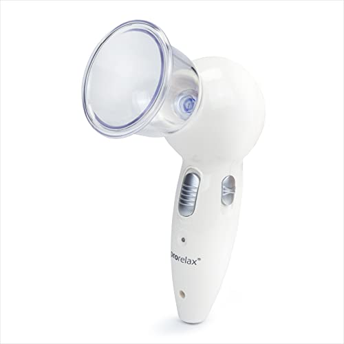prorelax Appareil massage à vide INTENSIVE | Massage électrique par ventouses | Appareil anti-cellulite | 3 embouts de tailles différentes | Force d'aspiration adaptable individuellement
