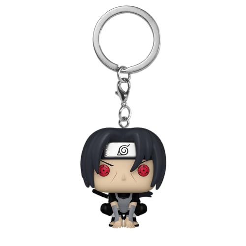 Funko Pop! Keychain: Naruto - Itachi Uchiha - (Moonlit) - Mini-Figurine en Vinyle à Collectionner Porte-clés Fantaisie - Cadeau de Noël - Idée de Cadeau - Produits Officiels - Anime Fans