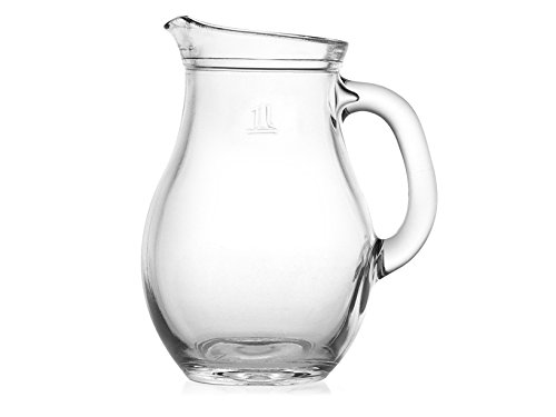 Pasabahce Bistro 80102 - Pichet en verre - Pichet à eau - 1 l - 1 150 ml