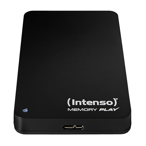 Intenso Memory Play - Disco Duro Externo de 1 TB, 2.5", Negro