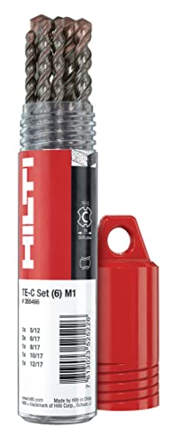 Hilti 2224211 Punta per trapano a percussione TE-C (6) Set M1