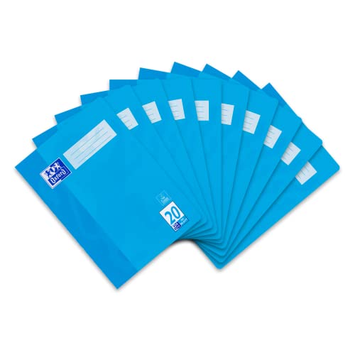 Hamelin Paperbrands Oxford 384403220 - Blocco per appunti formato A4, 32 fogli bianchi, confezione da 10 pezzi