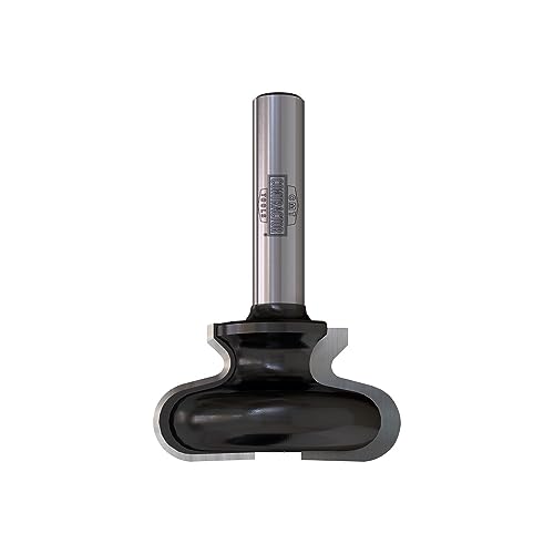 CMT Orange Tools K955-380 Fresa per maniglie HW Z2 S=8mm D=38.1mm d=17 mm I=20.7mm L=55.4mm R=6mm R1=1.8mm DX