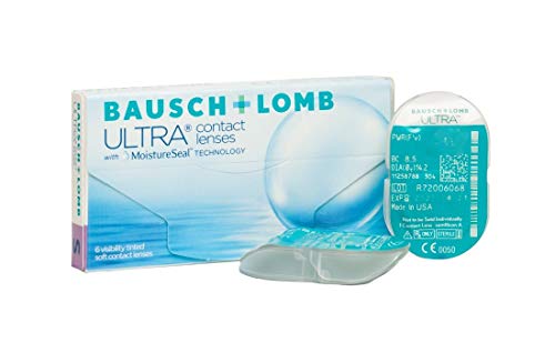 BAUSCH + LOMB ULTRA lentillas mensuales esféricas, 6 unidades / 8.5 BC / 14.20 DIA / -03,25