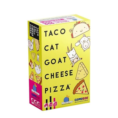 Blue Orange Taco Cat Goat Cheese Pizza, Kartenspiel, ab 8 Jahren, für 2–8 Spieler, 10–30 Minuten Spieldauer - Englische Sprache