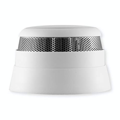 frient Sensore di Fumo Wireless | Intelligent Smoke Alarm | Notifica Istantanea Incendi | EN 14604 | Alimentazione a Batteria | Zigbee | Compatibile con SmartThings, Home Assistant e Athom Homey