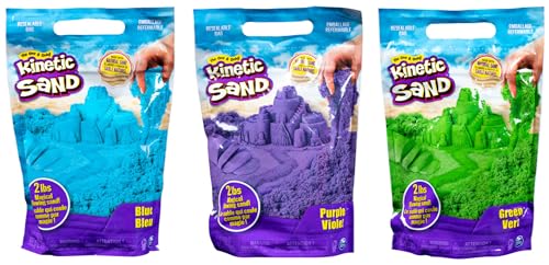 Kinetic Sand Sable Magique - Pack de Couleur 907 G - Sculptez à l'Infini ce Sable à Modeler comme de la Pâte à Modeler - Jouet Enfant 3 Ans Et + - Loisirs Créatifs - Modèle Aléatoire
