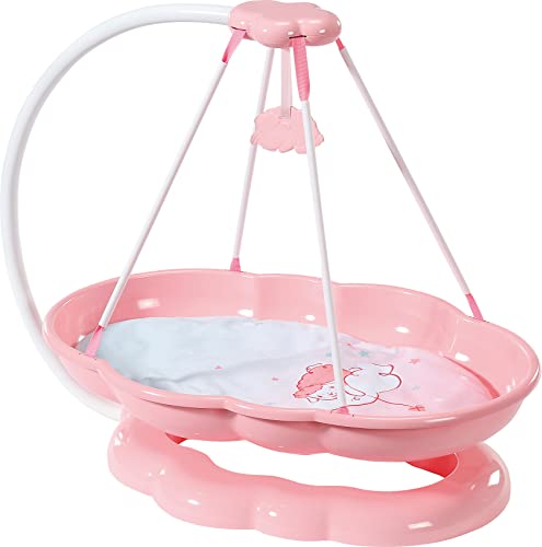Baby Annabell Sweet Dreams Dondolino a Nube 43Cm- Materasso Morbido a Forma di Nuvola - Facile per Mani Piccole, Il Gioco Creativo Promuove L'Empatia e Le Abilità Sociali, per Bambini Dai 3 Anni in Su
