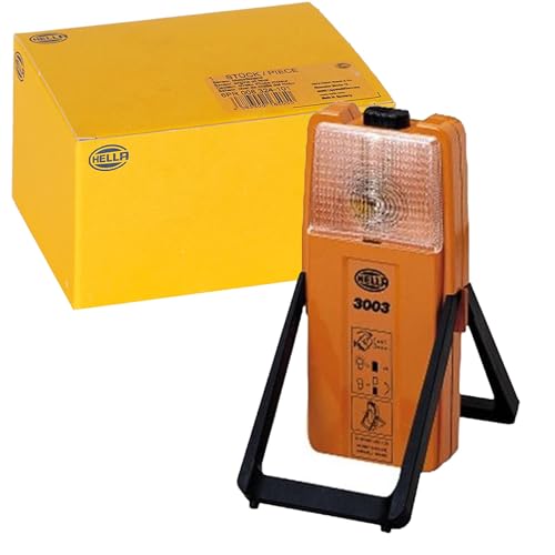HELLA 2Xw 007 146-001 Halogène-Feu D'Avertissement 3003 - 6V - Jaune